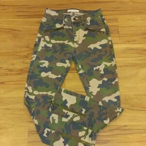 GAP Camo Skinny Jeans Zipper True Skinny Jeans